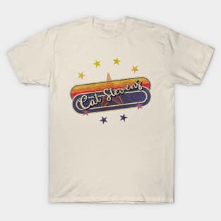 Cat Stevens Vintage ElaCuteOfficeGirl T-Shirt